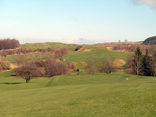 Views of the Fifth hole